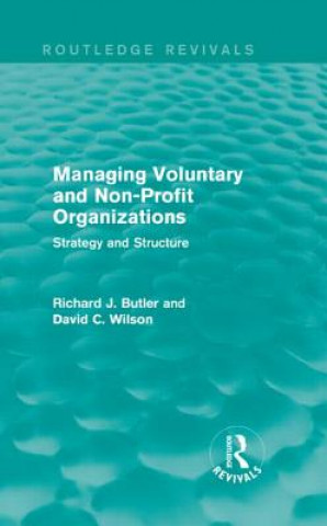 Book Managing Voluntary and Non-Profit Organizations David C. Wilson