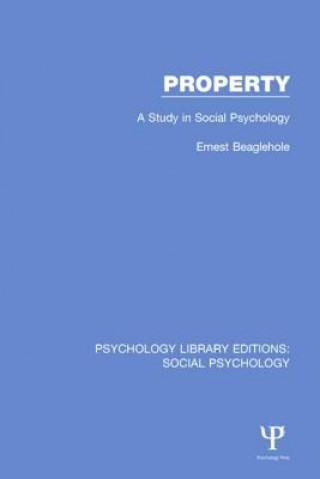 Книга Property ERNEST BEAGLEHOLE