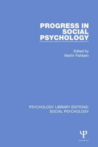 Könyv Progress in Social Psychology MARTIN FISHBEIN