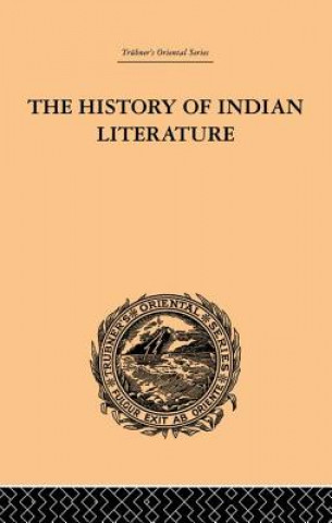 Kniha History of Indian Literature WEBER