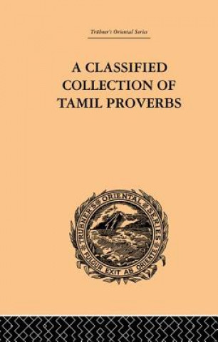 Könyv Classical Collection of Tamil Proverbs JENSEN