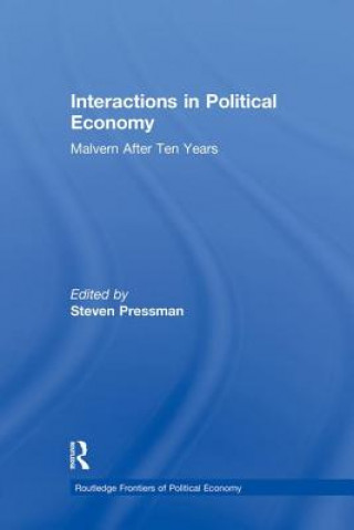 Książka Interactions in Political Economy Steven Pressman