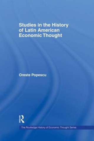 Libro Studies in the History of Latin American Economic Thought POPESCU