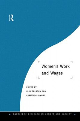 Kniha Women's Work and Wages Christina Jonung