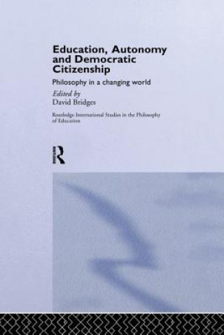 Libro Education, Autonomy and Democratic Citizenship David Bridges