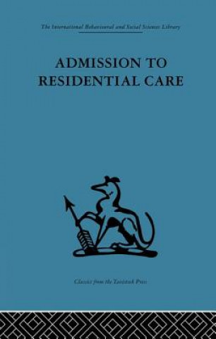 Carte Admission to Residential Care Frank Hall Nfa**