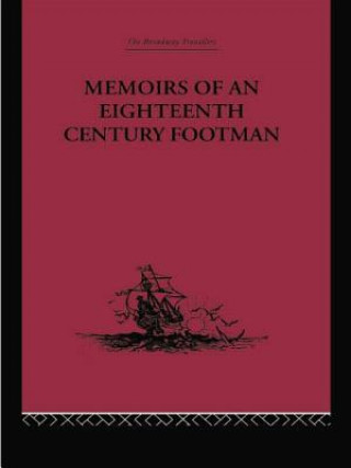 Kniha Memoirs of an Eighteenth Century Footman John Macdonald