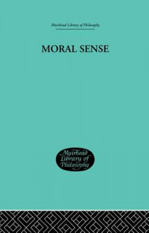 Kniha Moral Sense BONAR  JAMES