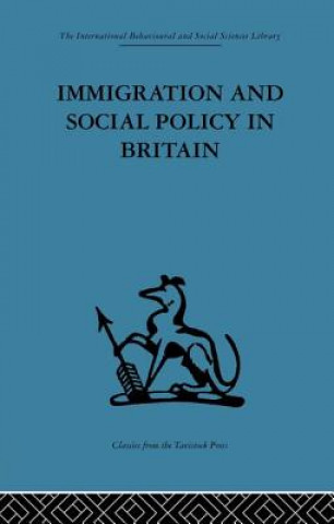 Książka Immigration and Social Policy in Britain Catherine Jones