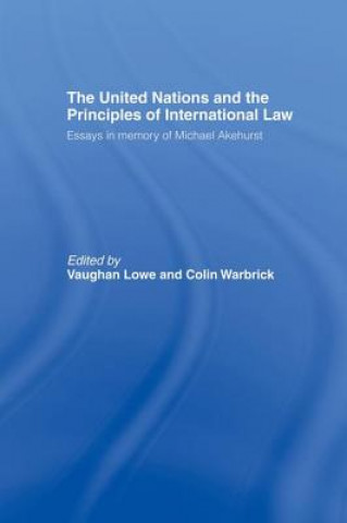 Kniha United Nations and the Principles of International Law Vaughan Lowe