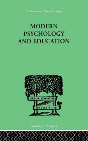 Könyv Modern Psychology And Education STURT  MARY   OAKDE