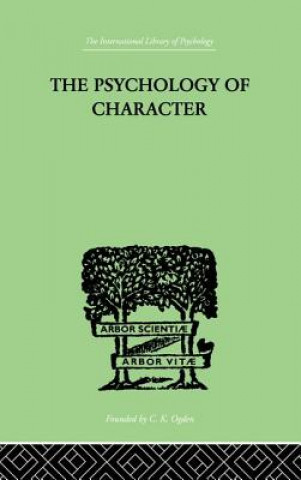 Knjiga Psychology Of Character ROBACK  A A