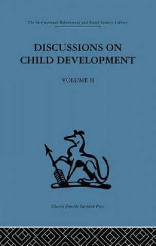 Buch Discussions on Child Development Barbel Inhelder