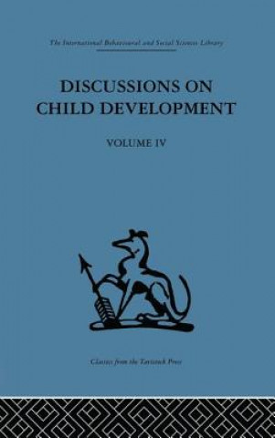 Libro Discussions on Child Development Barbel Inhelder