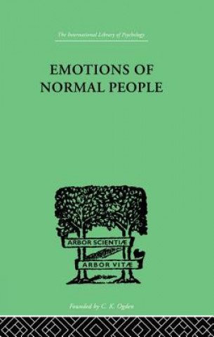 Книга Emotions Of Normal People MARSTON  WILLIAM MO