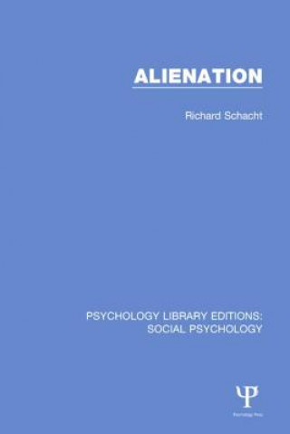 Knjiga Alienation RICHARD SCHACHT