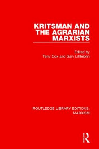 Książka Kritsman and the Agrarian Marxists (RLE Marxism) 