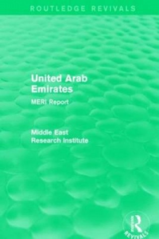 Buch United Arab Emirates (Routledge Revival) Middle East Research Institute
