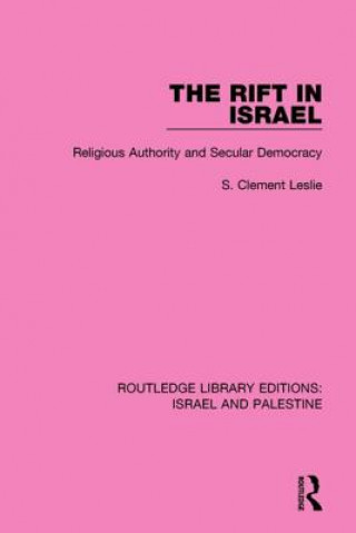 Книга Rift in Israel (RLE Israel and Palestine) S.Clement Leslie
