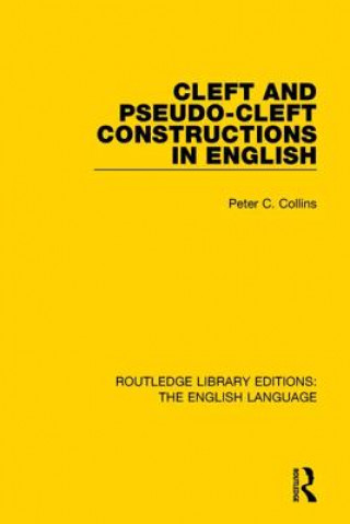 Livre Cleft and Pseudo-Cleft Constructions in English Peter C. Collins