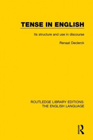Kniha Tense in English Renaat Declerck