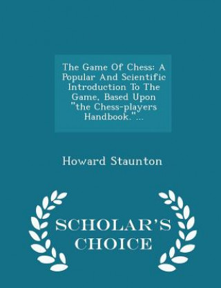 Carte Game of Chess Howard Staunton