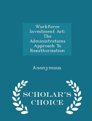 Könyv Workforce Investment ACT 