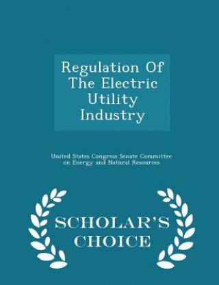 Könyv Regulation of the Electric Utility Industry - Scholar's Choice Edition 