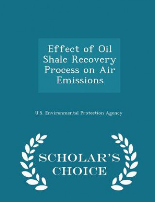 Carte Effect of Oil Shale Recovery Process on Air Emissions - Scholar's Choice Edition 