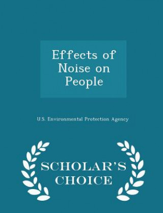 Book Effects of Noise on People - Scholar's Choice Edition 