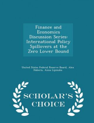 Книга Finance and Economics Discussion Series Anna Lipinska