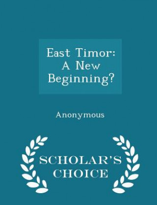 Kniha East Timor 
