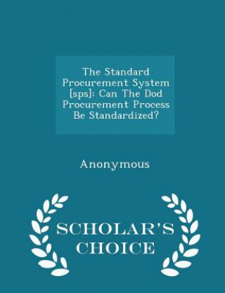 Βιβλίο Standard Procurement System [Sps] 