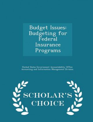 Kniha Budget Issues United States Government Accountability