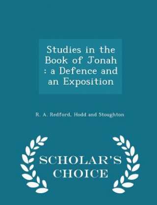 Könyv Studies in the Book of Jonah R a Redford