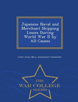 Knjiga Japanese Naval and Merchant Shipping Losses During World War II by All Causes - War College Series 