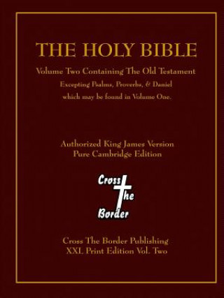 Kniha Holy Bible Xxl Print Vol. Two Ctb Publishing