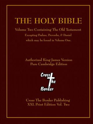 Książka Holy Bible Xxl Print Vol. Two Ctb Publishing