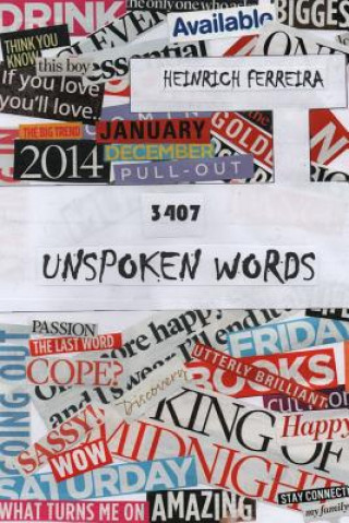 Livre Unspoken Words Heinrich Ferreira