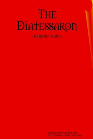 Kniha Diatessaron Apostle Arne