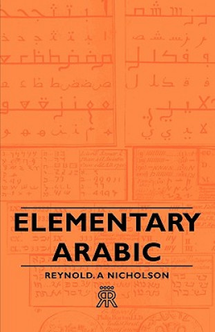Libro Elementary Arabic Reynold. A Nicholson
