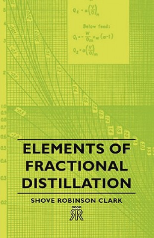 Buch Elements Of Fractional Distillation Shove Robinson Clark