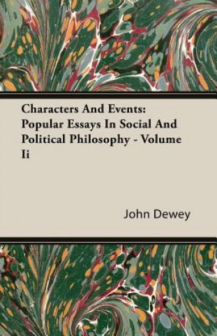 Book Characters And Events John Dewey