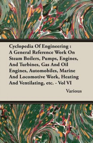 Książka Cyclopedia Of Engineering Various