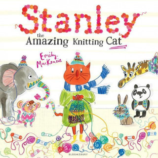 Carte Stanley the Amazing Knitting Cat Emily MacKenzie