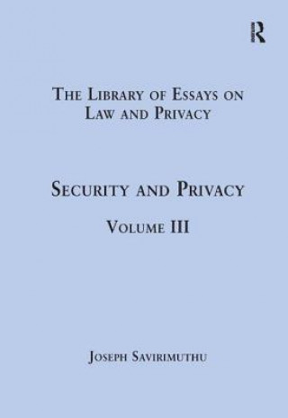 Livre Security and Privacy 