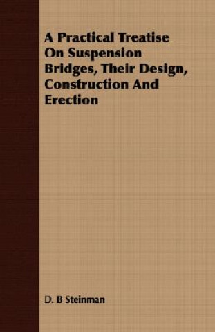 Kniha Practical Treatise on Suspension Bridges, Their Design, Construction and Erection D B Steinman