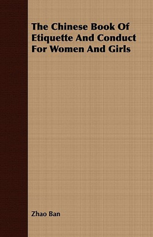 Książka Chinese Book Of Etiquette And Conduct For Women And Girls Zhao Ban