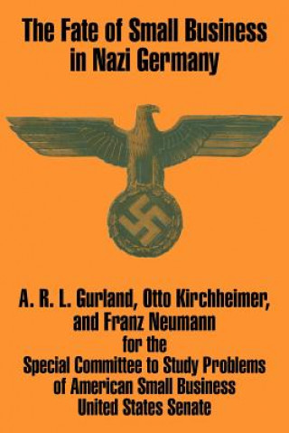 Könyv Fate of Small Business in Nazi Germany Neumann