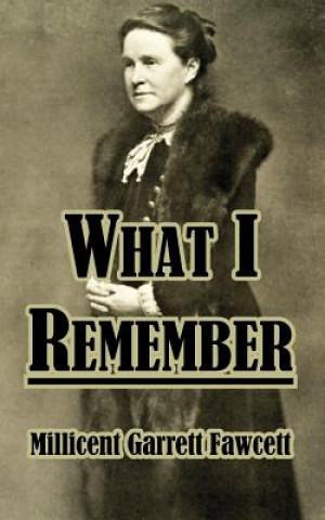 Book What I Remember Fawcett